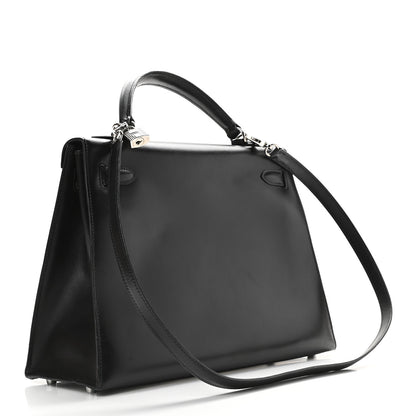 Hermes Chamonix Kelly Sellier 32 Black 2 of 10