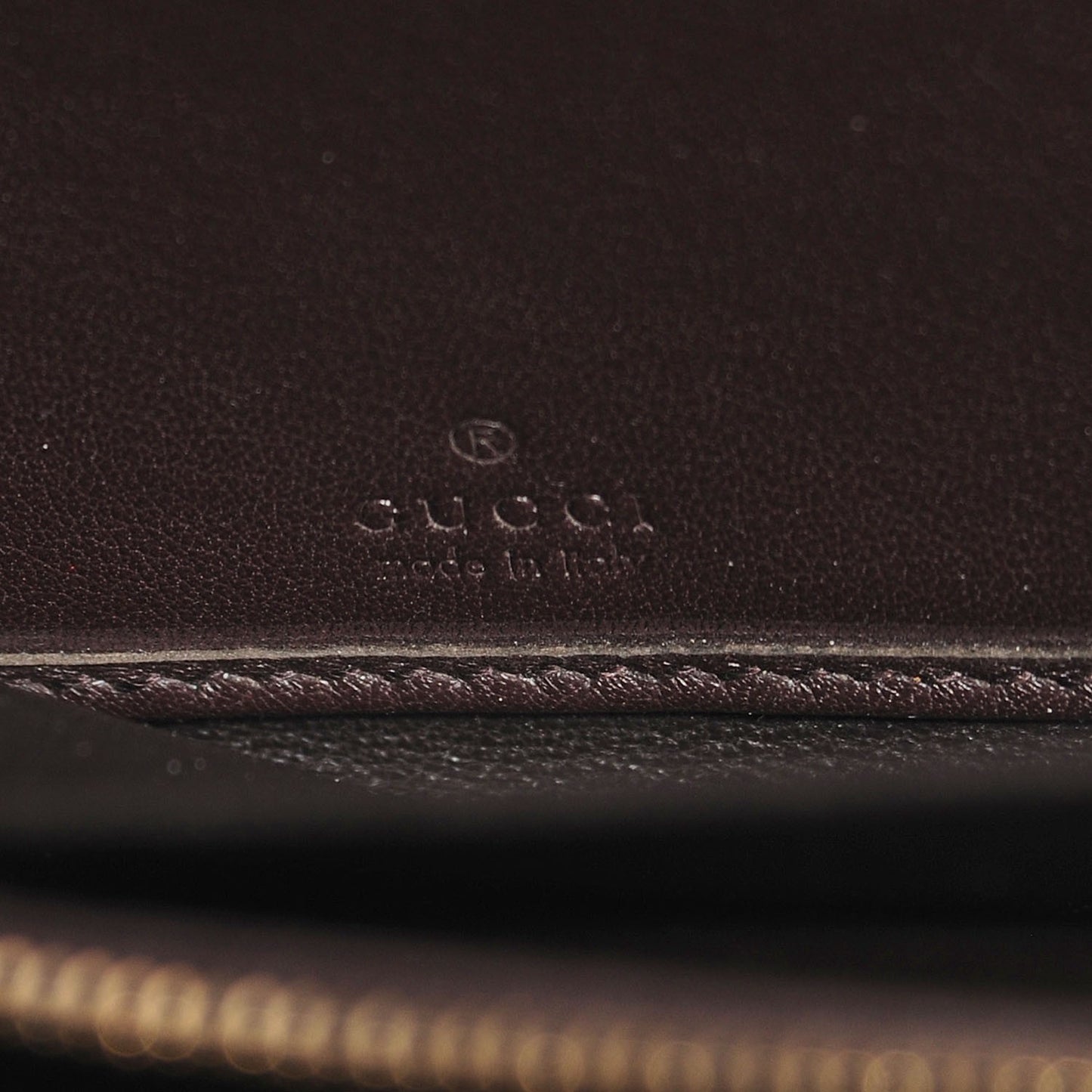 Python Bamboo Zip Around Large Wallet Orange