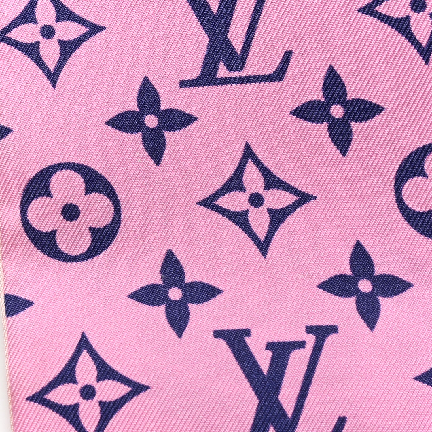 Louis Vuitton Silk Monogram Superstition Bandeau Rose 5 of 5