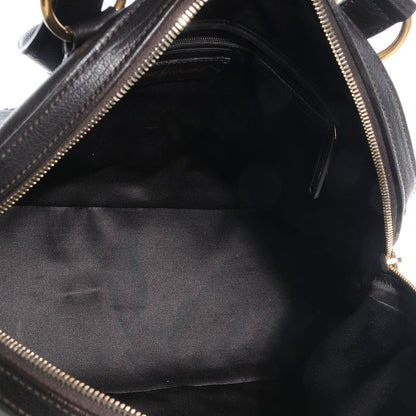 Saint Laurent Leather Large Muse Brown 7 of 10
