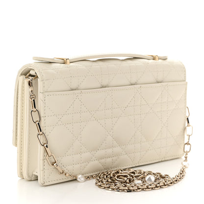Christian Dior Lambskin Cannage Mini My Dior Bag Latte 3 of 10