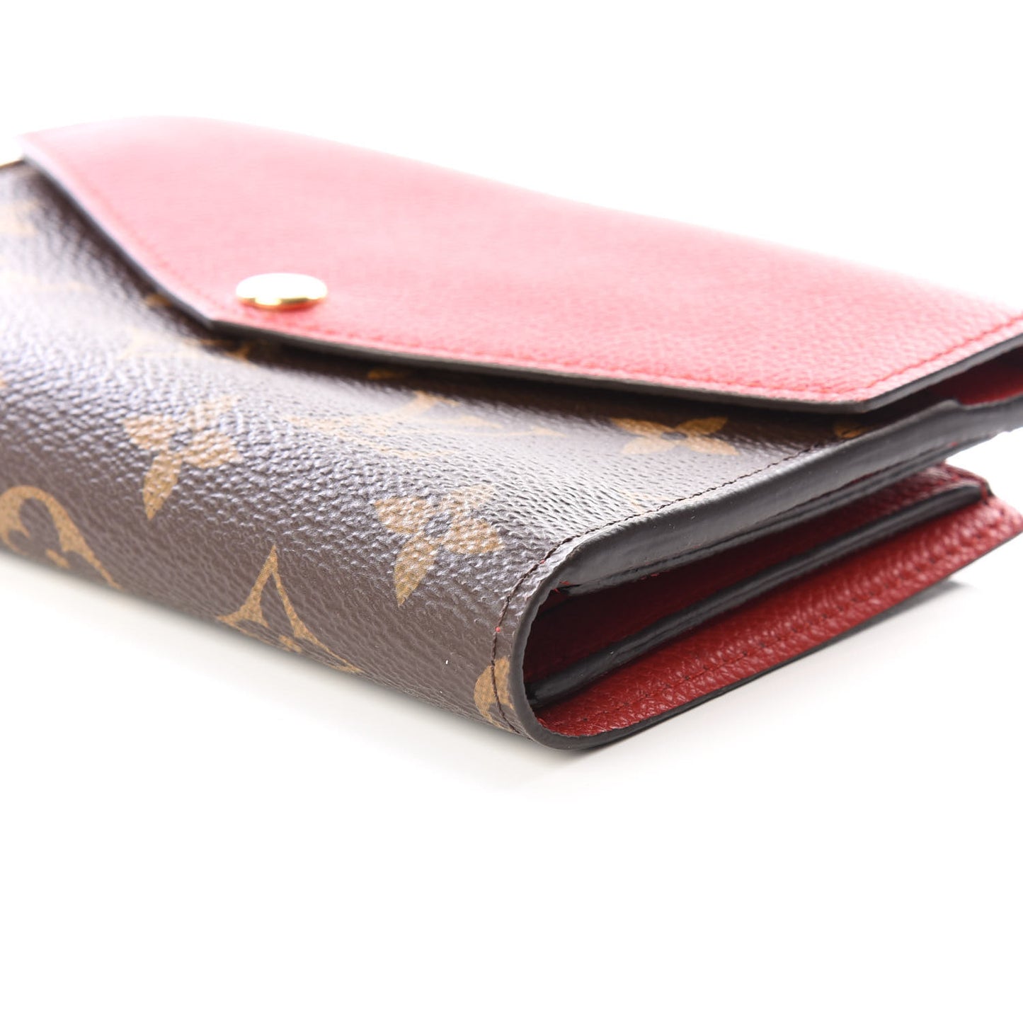 Monogram Pallas Compact Wallet Cherry