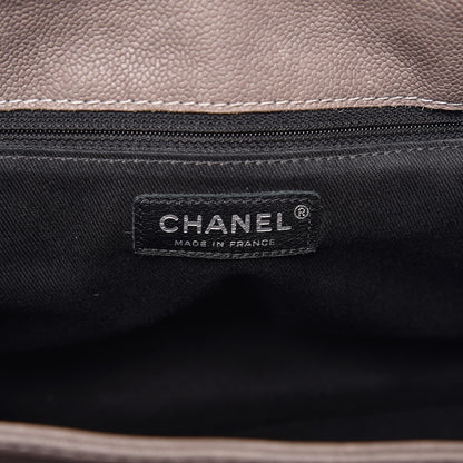 Chanel Washed Caviar Mademoiselle Accordion Flap Brown 6 of 13