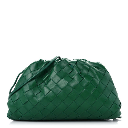 Bottega Veneta Nappa Intrecciato The Mini Pouch Racing Green 1 of 14