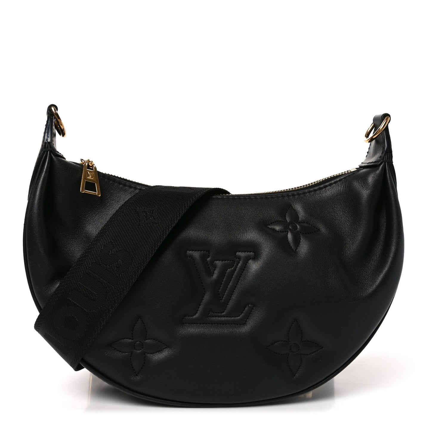 Calfskin Bubblegram Over The Moon Black