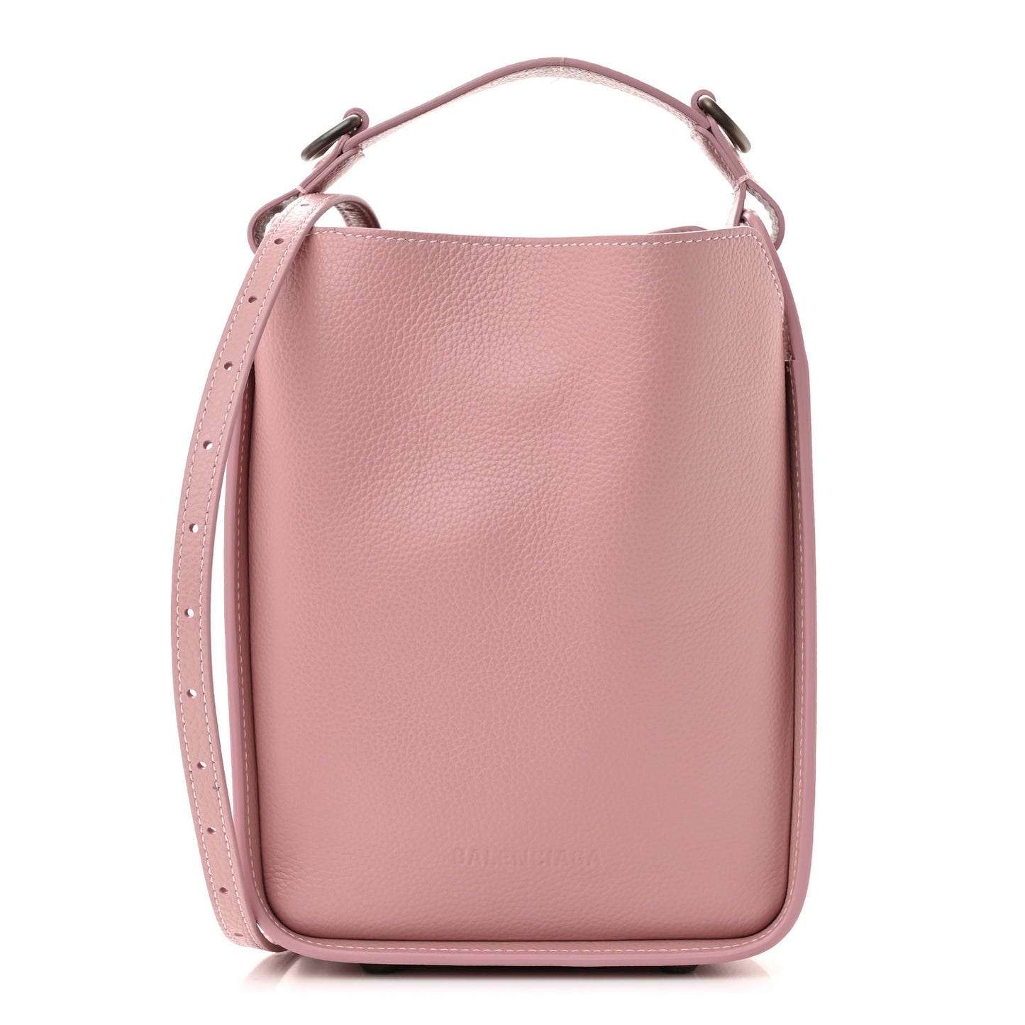 Calfskin Logo Embossed XS Tool 2.0 North-South Tote Powder Pink