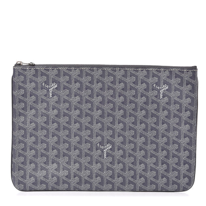 Goyard Goyardine Senat Pochette MM Grey 1 of 7