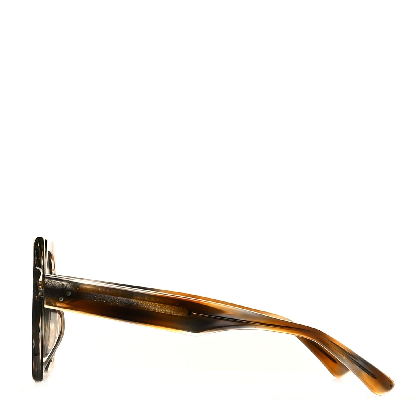 Acetate Square Sunglasses CL40045F Brown