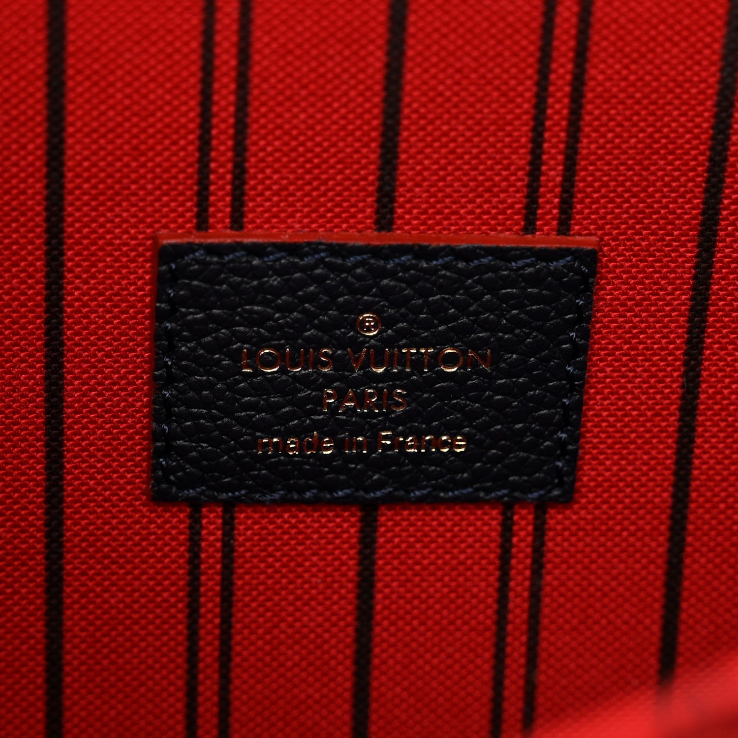 Louis Vuitton Empreinte Pochette Metis Marine Rouge 7 of 11