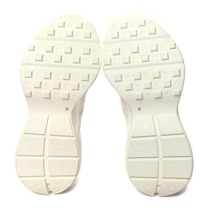 Gucci GG Supreme Monogram Womens Rhyton Sneakers 39 White 5 of 9