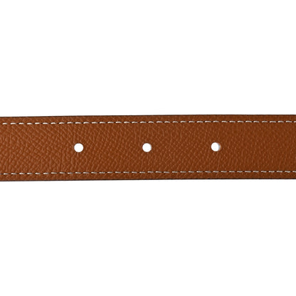 Hermes Swift Epsom 24mm Mini H Belt 90 36 Black Gold 3 of 7