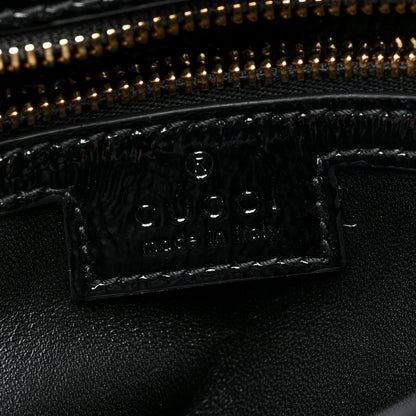 Gucci Skipper Calf GG Soft Small Top Handle Black 6 of 10