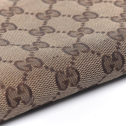 Gucci Monogram Metal Bar Zip Around Wallet Beige Ebony Off White 23 of 35