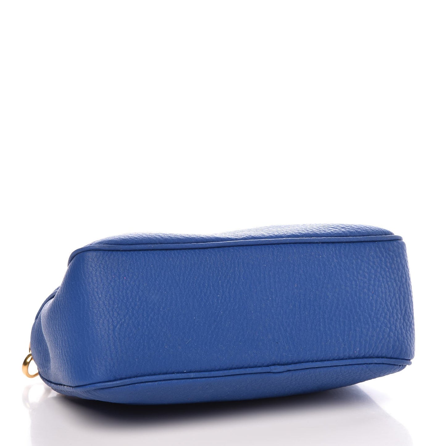 Vitello Daino Pochette Azzurro