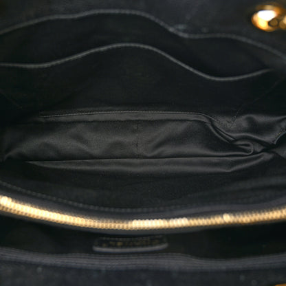 Chanel Caviar Quilted Grand Shopping Tote GST Black 5 of 11