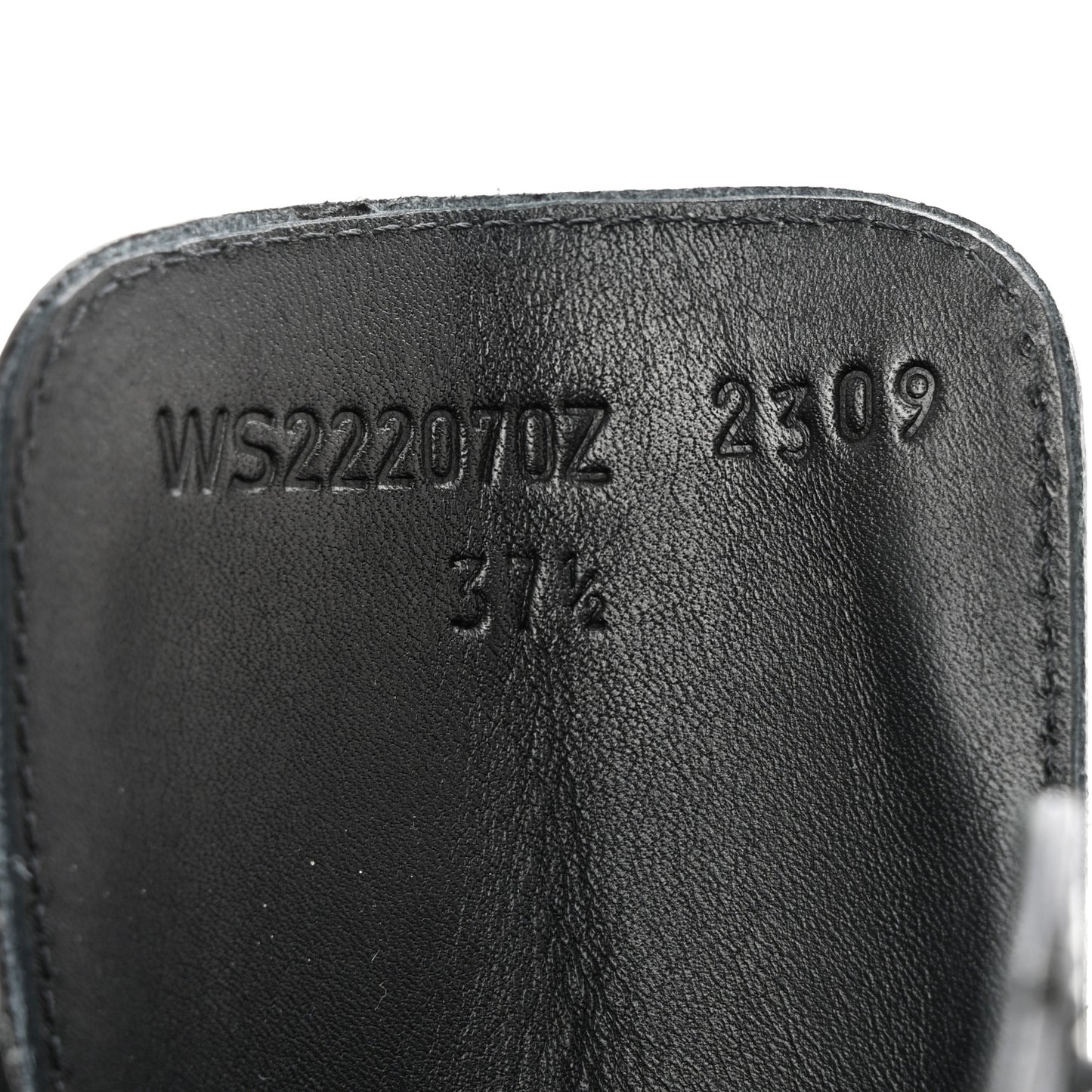Glossed Calfskin Funk Ankle Boots 37.5 Black