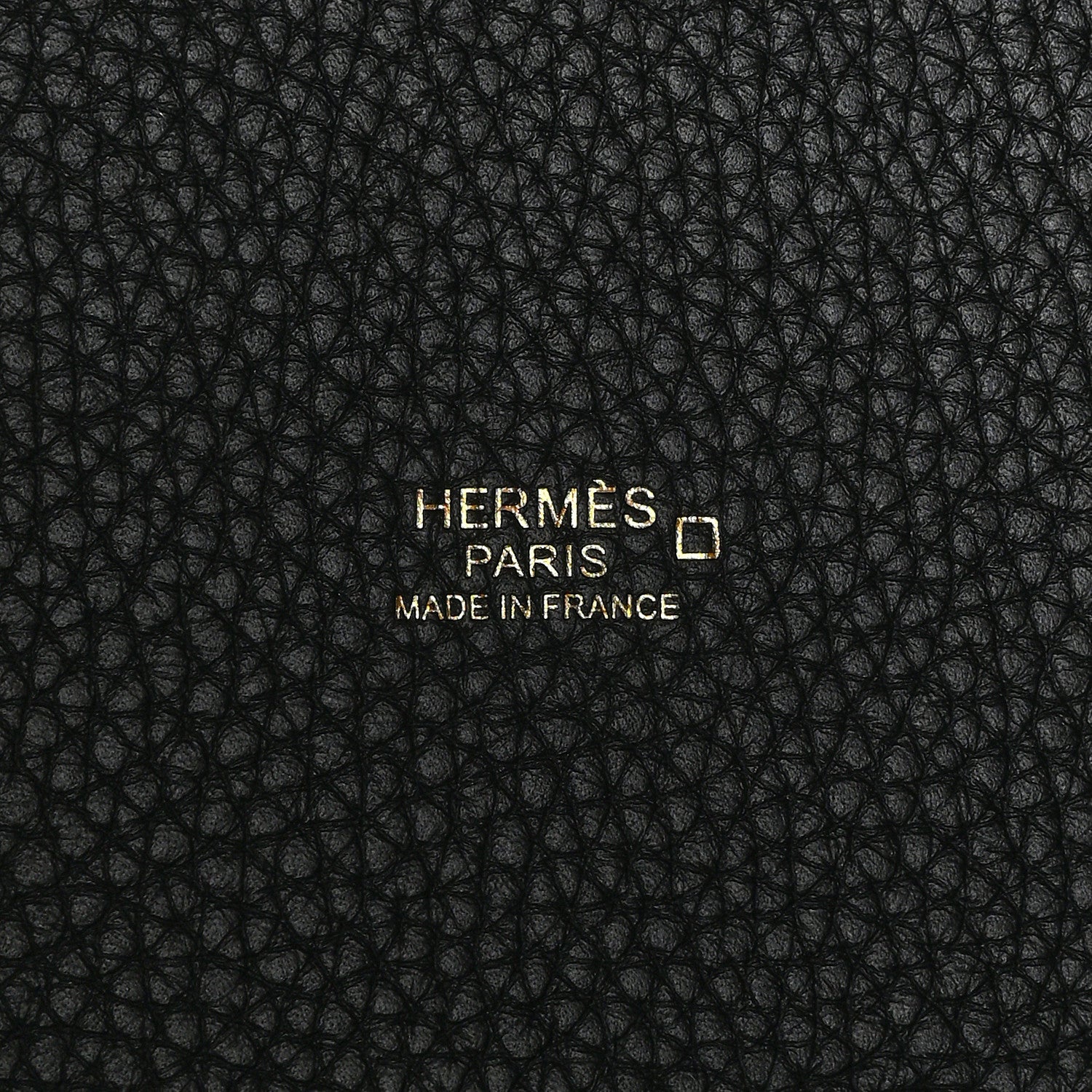 Hermes Taurillon Clemence Matte Alligator Picotin Lock Touch 22 MM Black 6 of 10