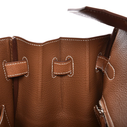 Hermes Natural Barenia Faubourg Birkin 35 Fauve 18 of 38