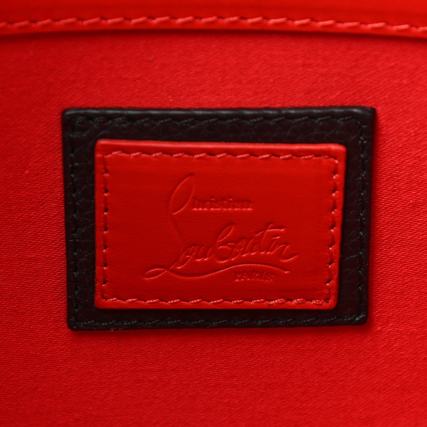 Christian Louboutin Calfskin Streetwall Briefcase Black 6 of 10