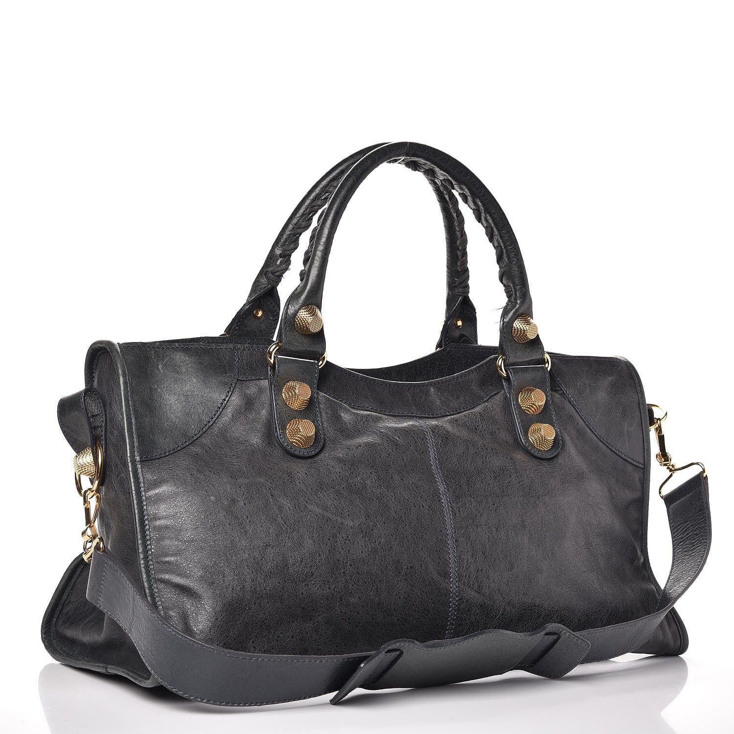 Balenciaga Agneau Giant 21 Gold Hardware Part Time Anthracite 3 of 13
