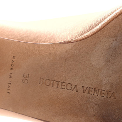 Bottega Veneta Nappa Almond Flats 39 Cipria 8 of 10