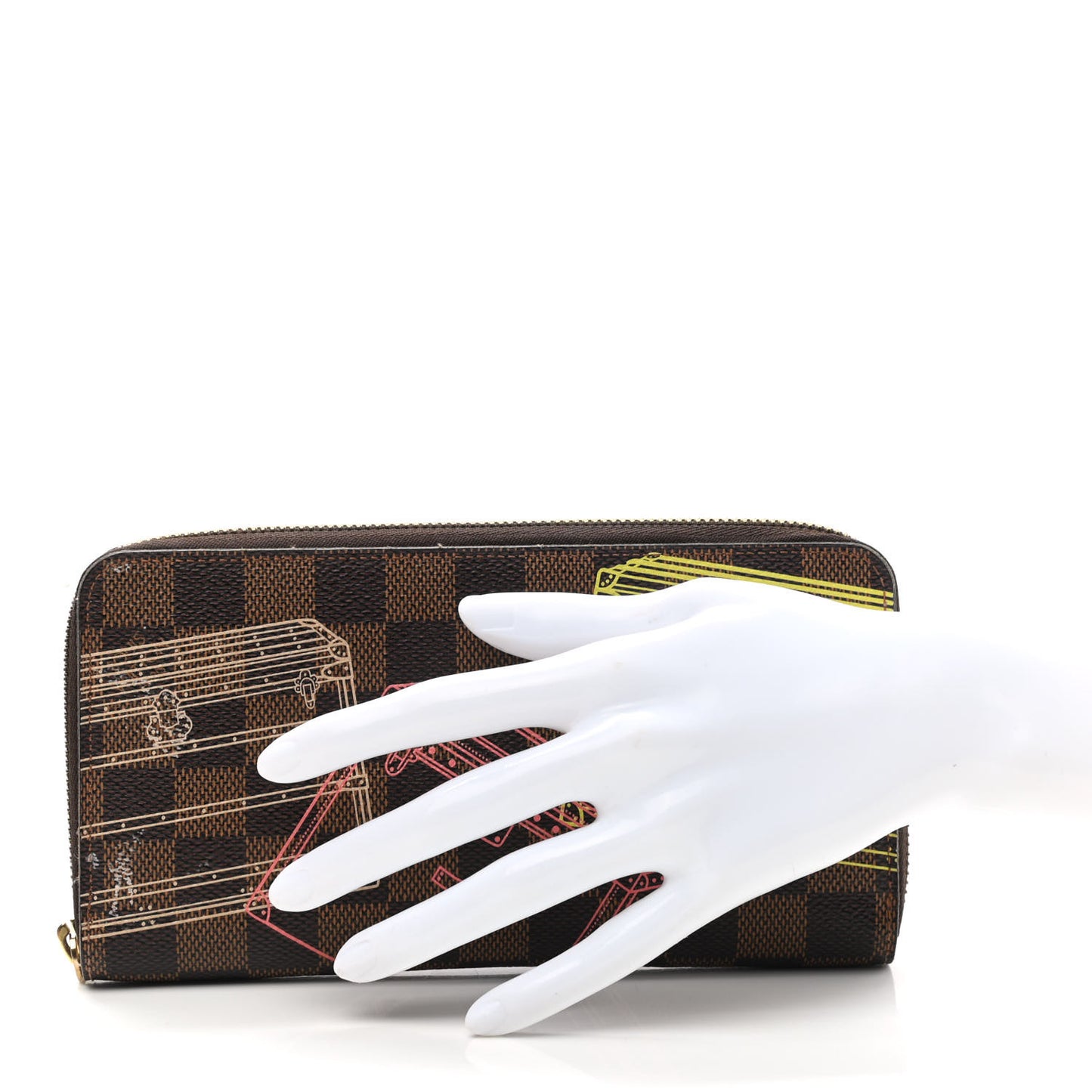 Damier Ebene 2014 Christmas Animation Zippy Wallet