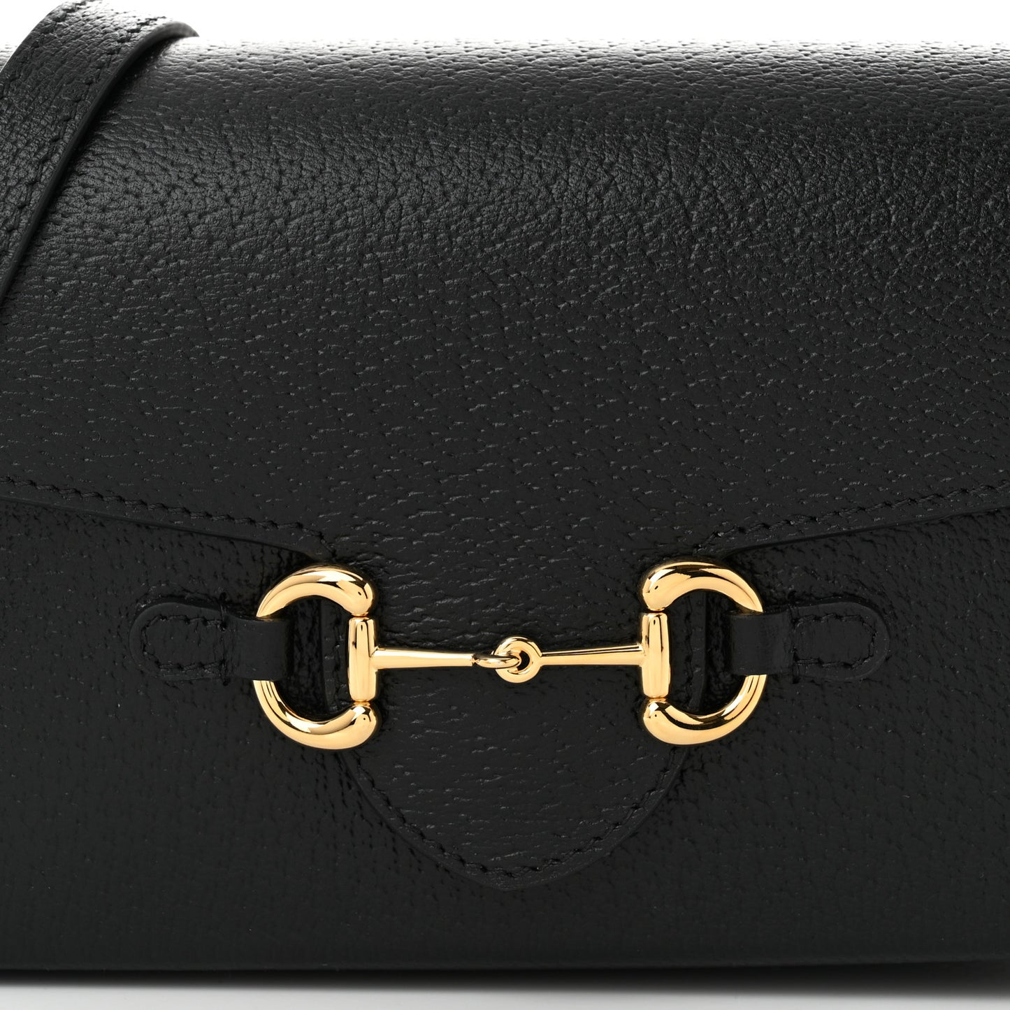 Calfskin Horsebit 1955 Shoulder Bag Black