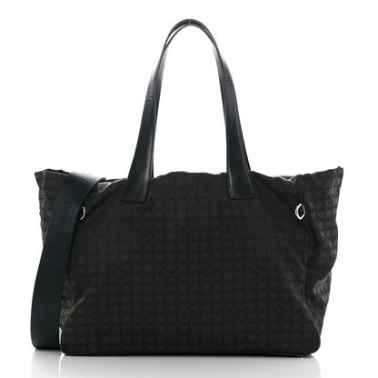 Chanel Nylon Travel Convertible Tote Black 3 of 20