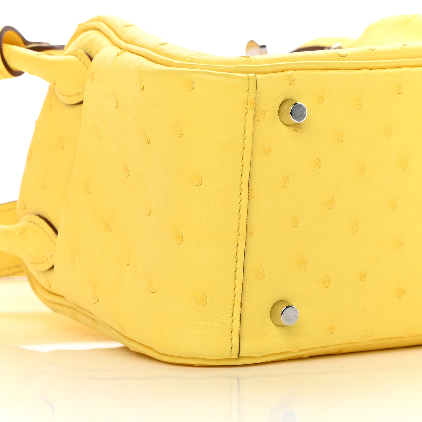 Ostrich Mini Lindy 20 Jaune Citron