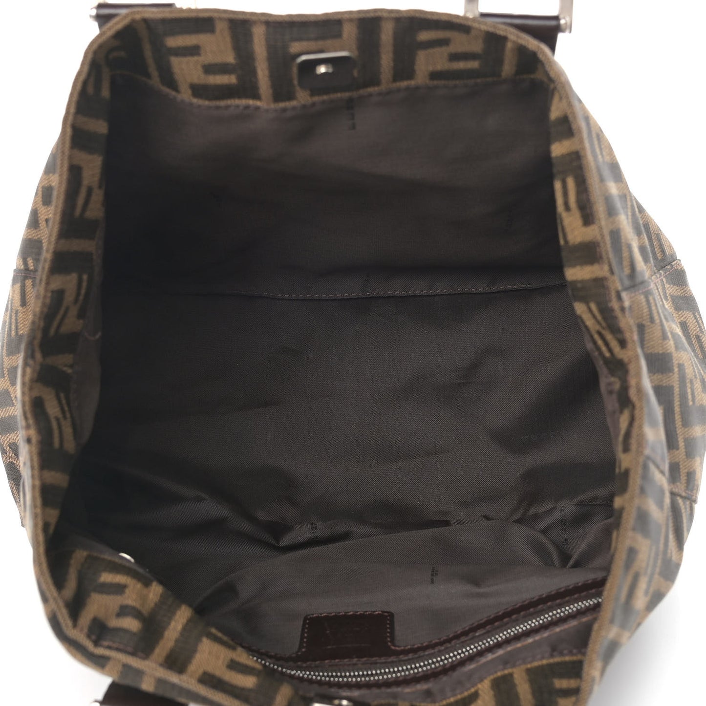 Zucca Top Handle Tote Tobacco