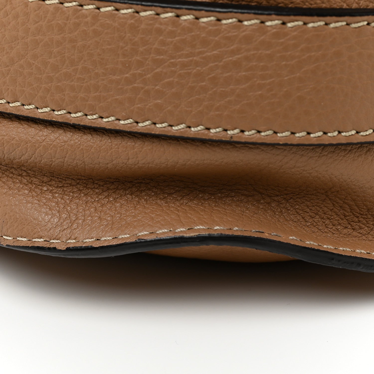 Chloe Calfskin Medium Marcie Round Crossbody Bag Nut 12 of 15