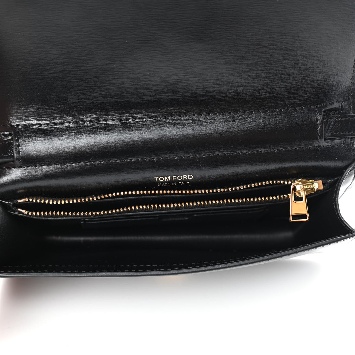 Palmellato Calfskin TF Mini Bag Black