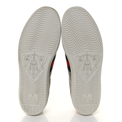 Gucci GG Supreme Monogram Womens Ace Low-Top Sneaker 40 Beige 5 of 10
