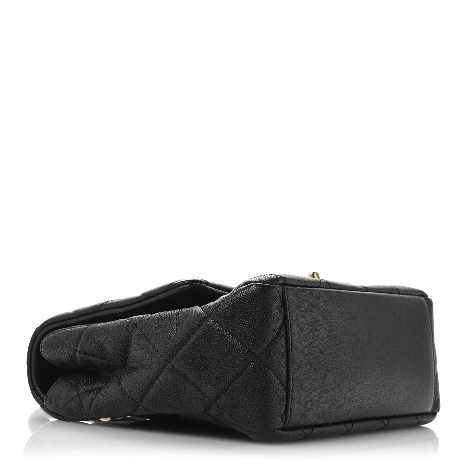 Chanel Caviar Quilted Small Top Handle Flap Black 4 of 11