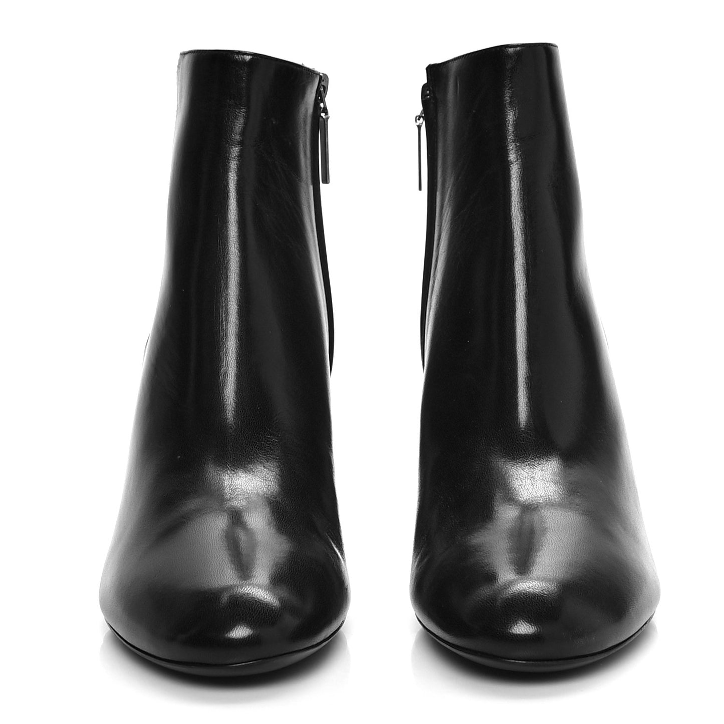 Nappa Loulou Ankle Zip Boot 39.5 Black