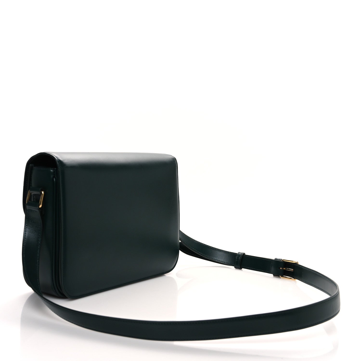 Celine Shiny Calfskin Medium Triomphe Amazone 3 of 12