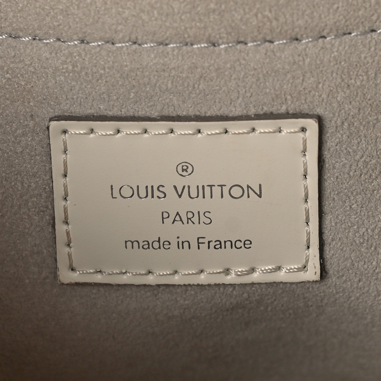 Louis Vuitton Epi Montaigne Clutch Ivory 6 of 10