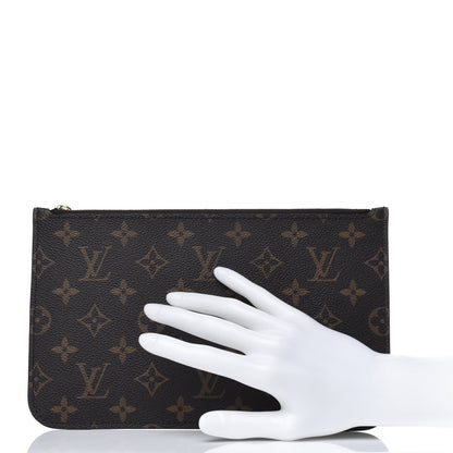 Louis Vuitton Monogram Neverfull MM GM Pochette 2 of 11