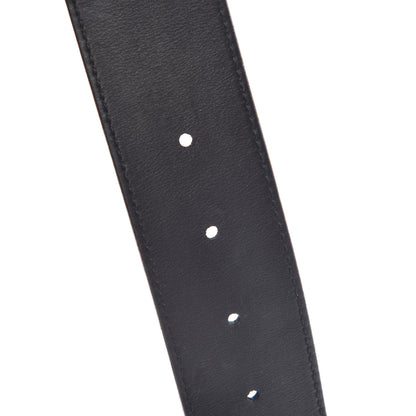 Gucci Moon Calfskin Nickel Double G 40mm Belt 80 32 Black 6 of 7