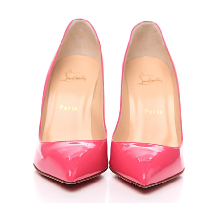 Christian Louboutin Patent Pigalle Follies 100 Pumps 39 Pinky 2 of 8