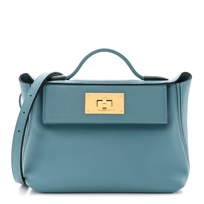 Hermes Evercolor Swift 24/24 21 New Blue Jean 1 of 10