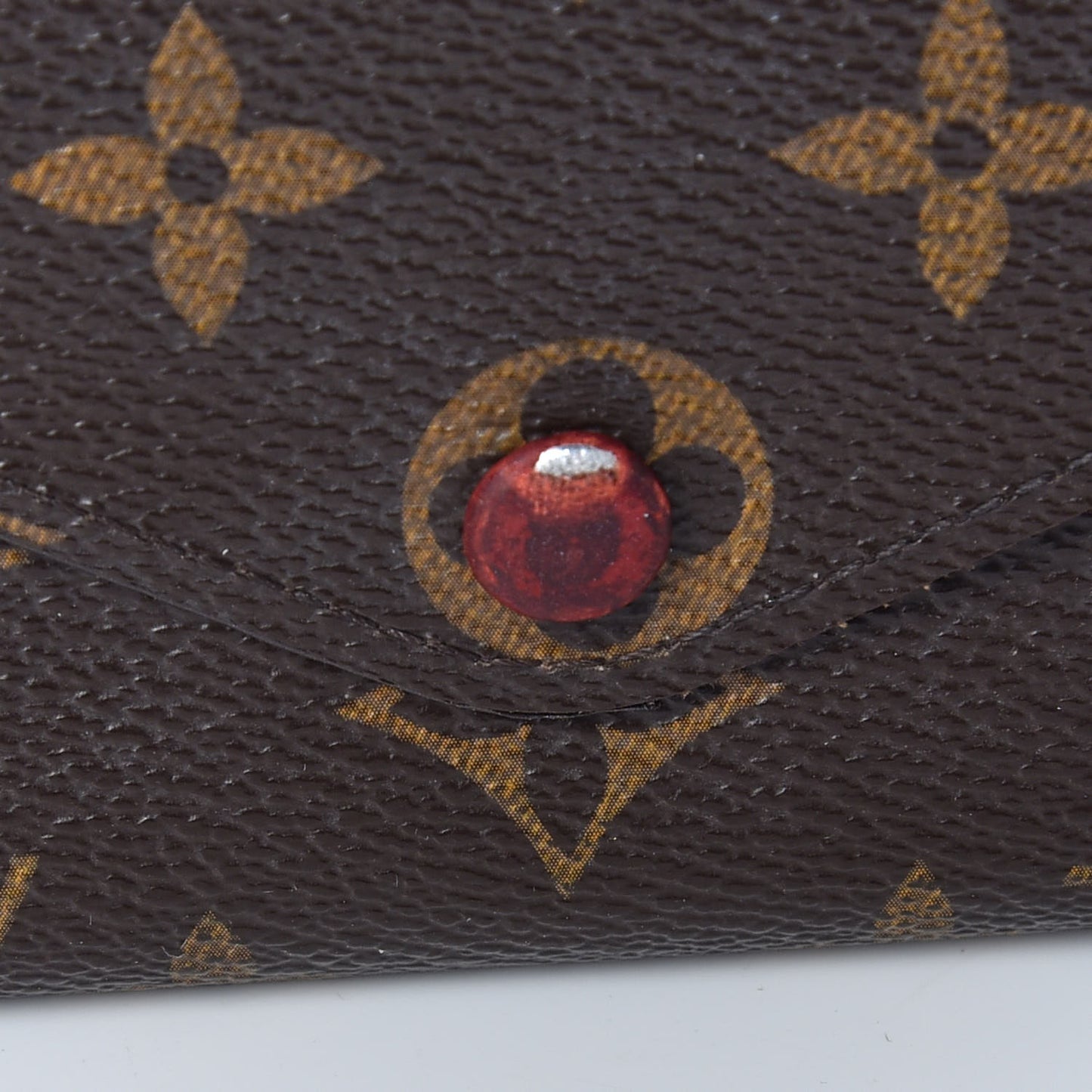 Monogram Josephine Wallet Red