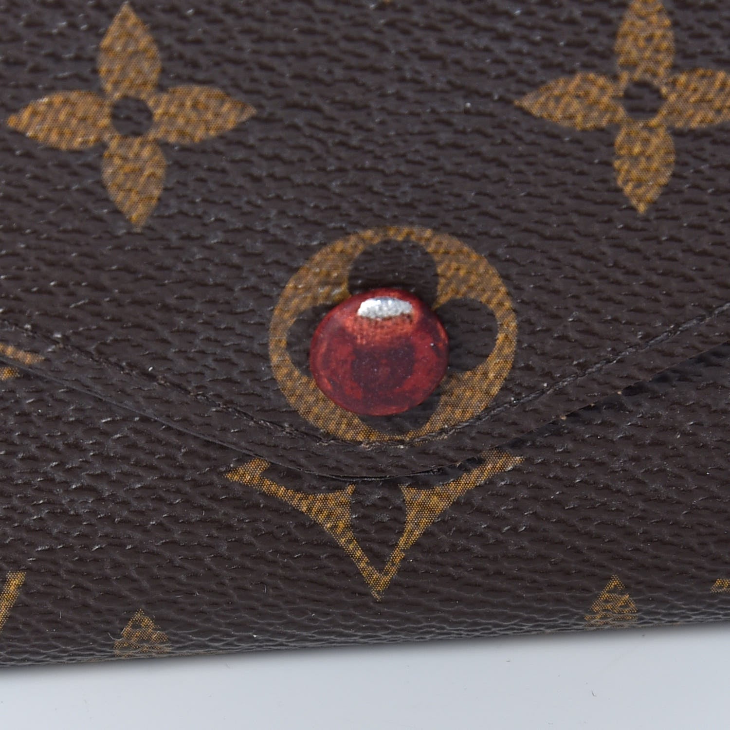 Louis Vuitton Monogram Josephine Wallet Red 11 of 11