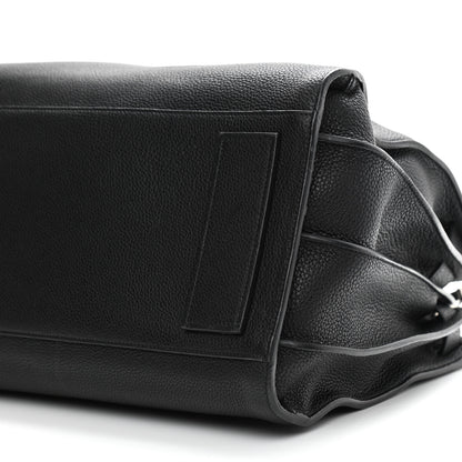 Saint Laurent Grained Calfskin Medium Souple Sac De Jour Black 11 of 12