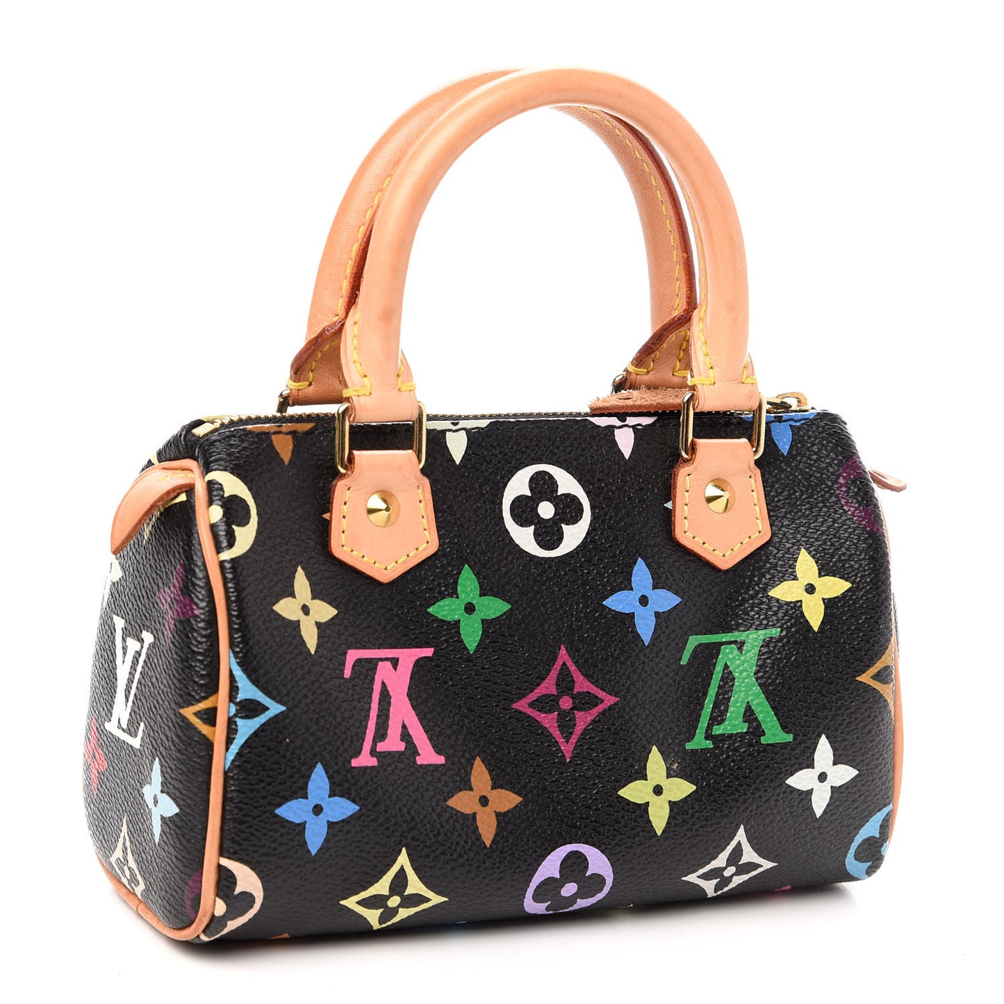 Monogram Multicolor Mini Sac HL Speedy Black