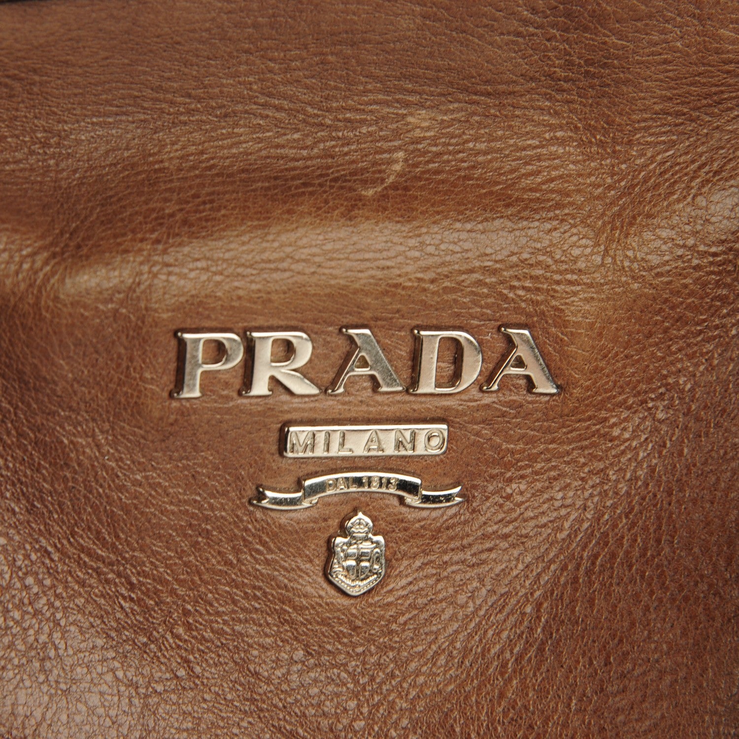 Prada Glace Calf Shoulder Bag Ardesia Fumo 8 of 11