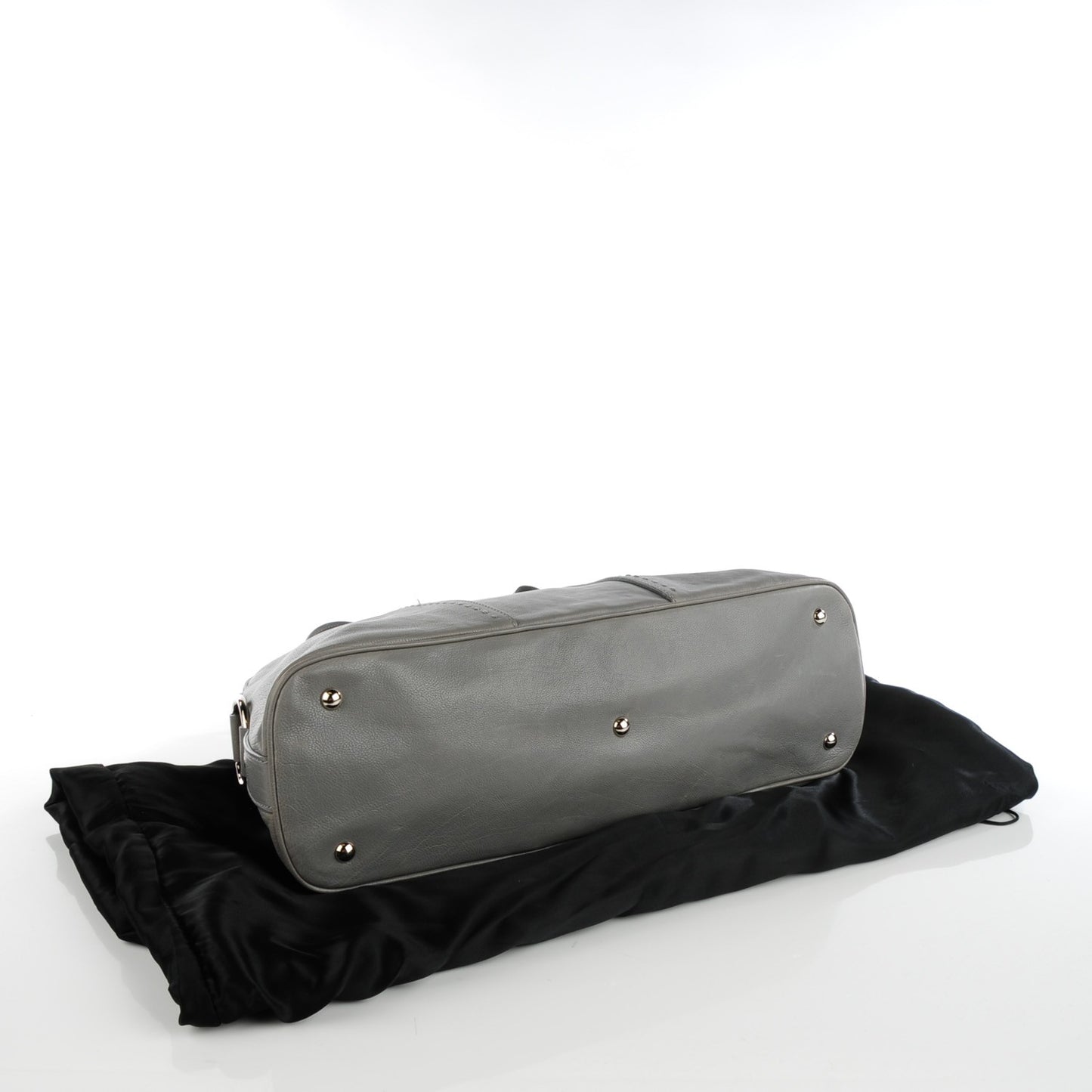 Calfskin Large Muse Gray