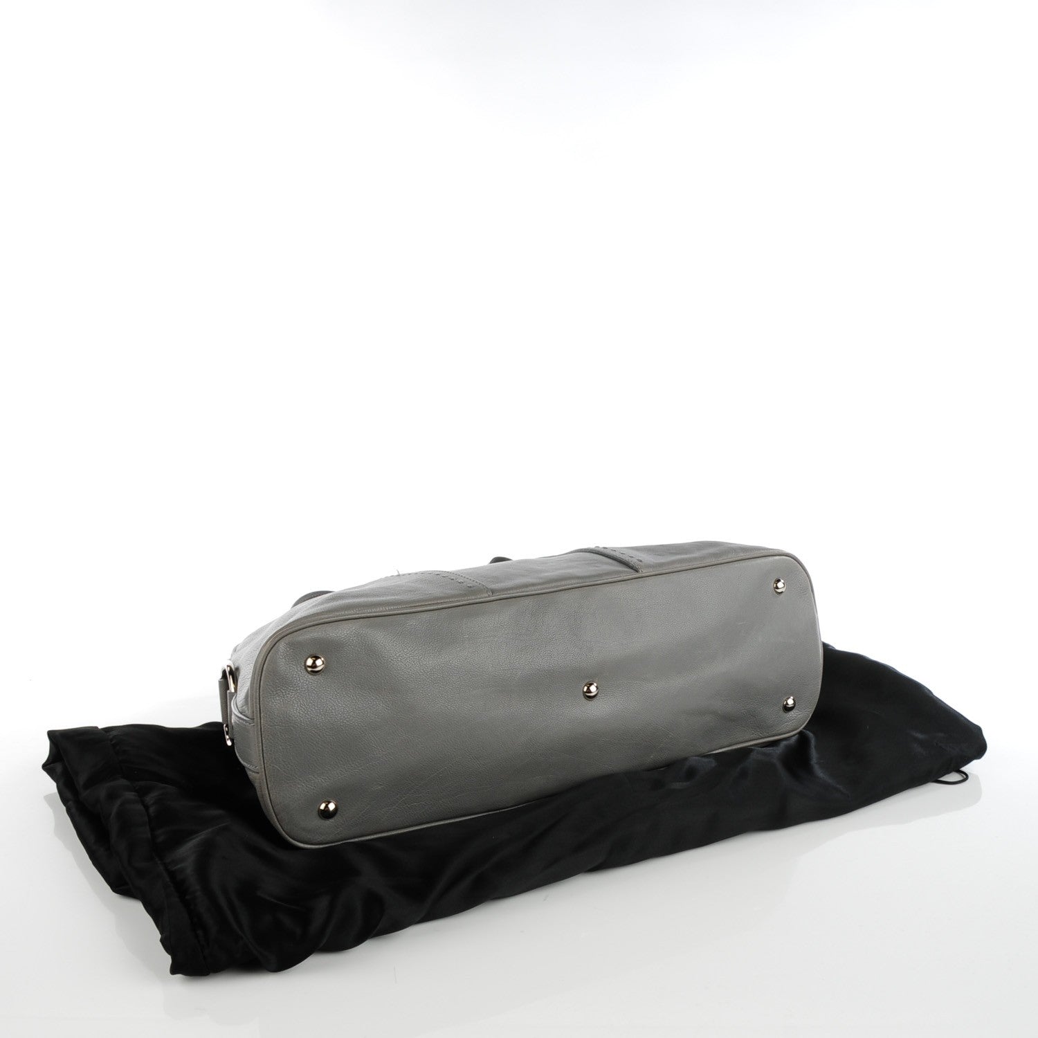Saint Laurent Calfskin Large Muse Gray 4 of 7