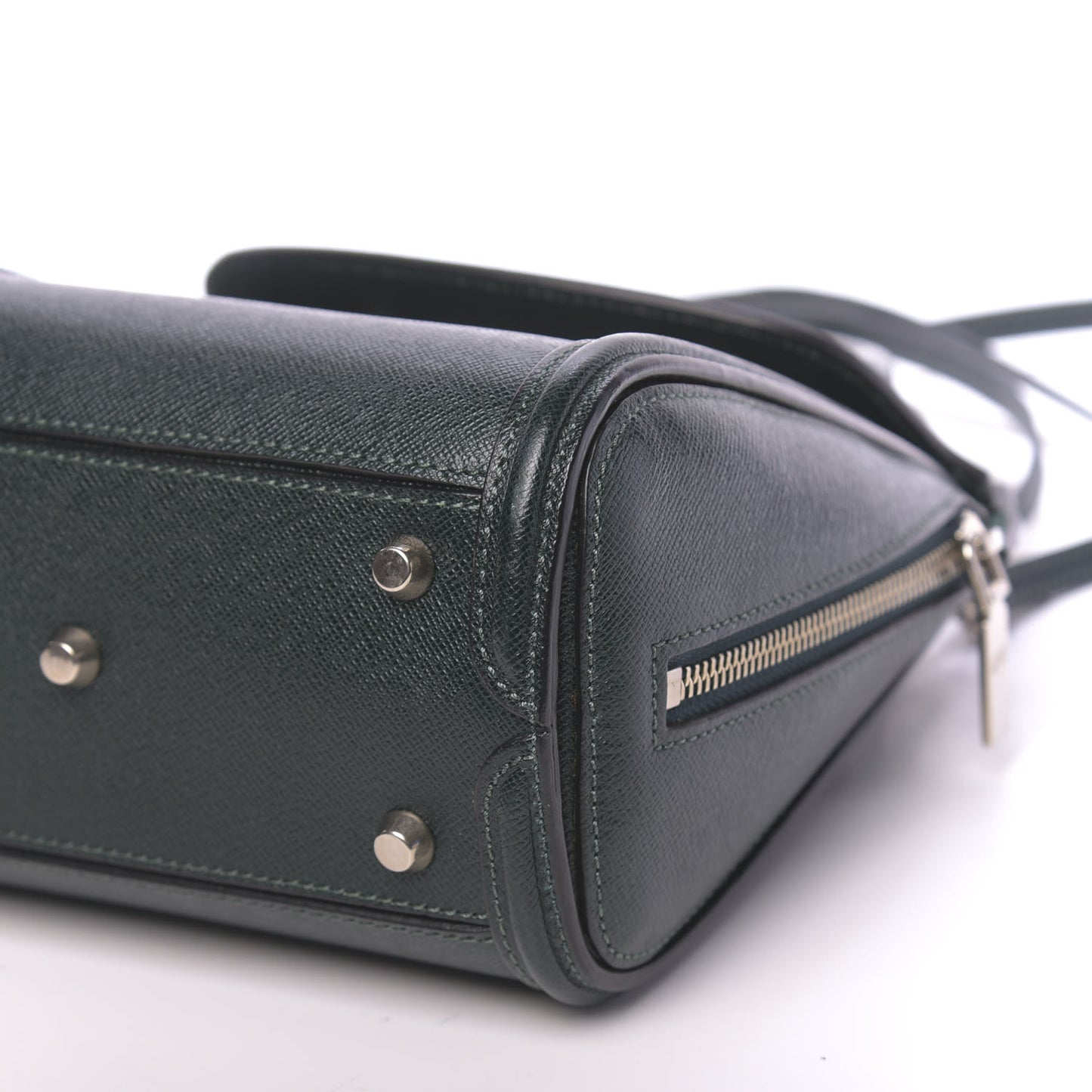 Grain Calfskin Mini Heroine Military Green