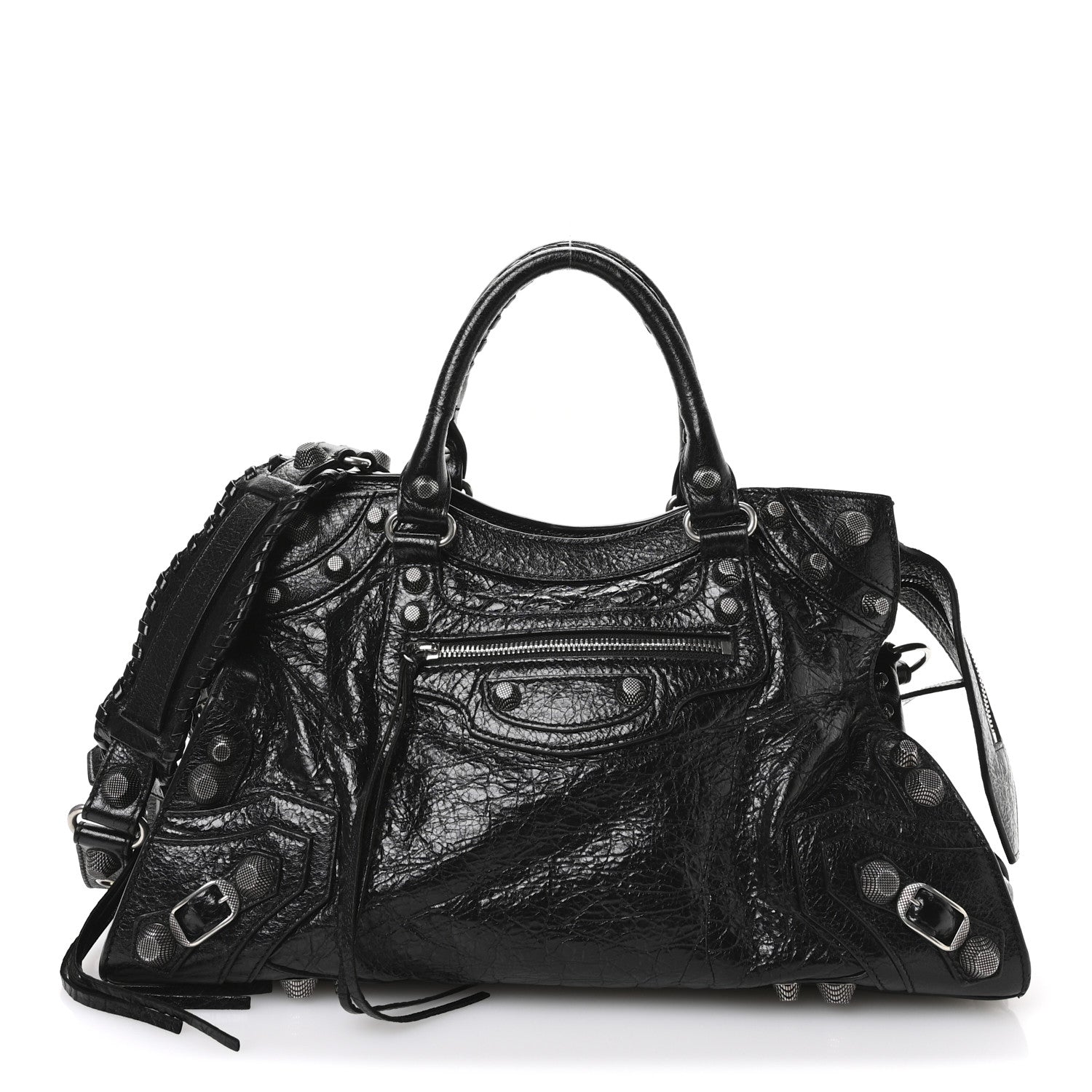 Balenciaga Agneau Arena Neo Cagole City Handbag Black 1 of 11